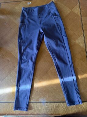 High-Waist Purple Active Leggings